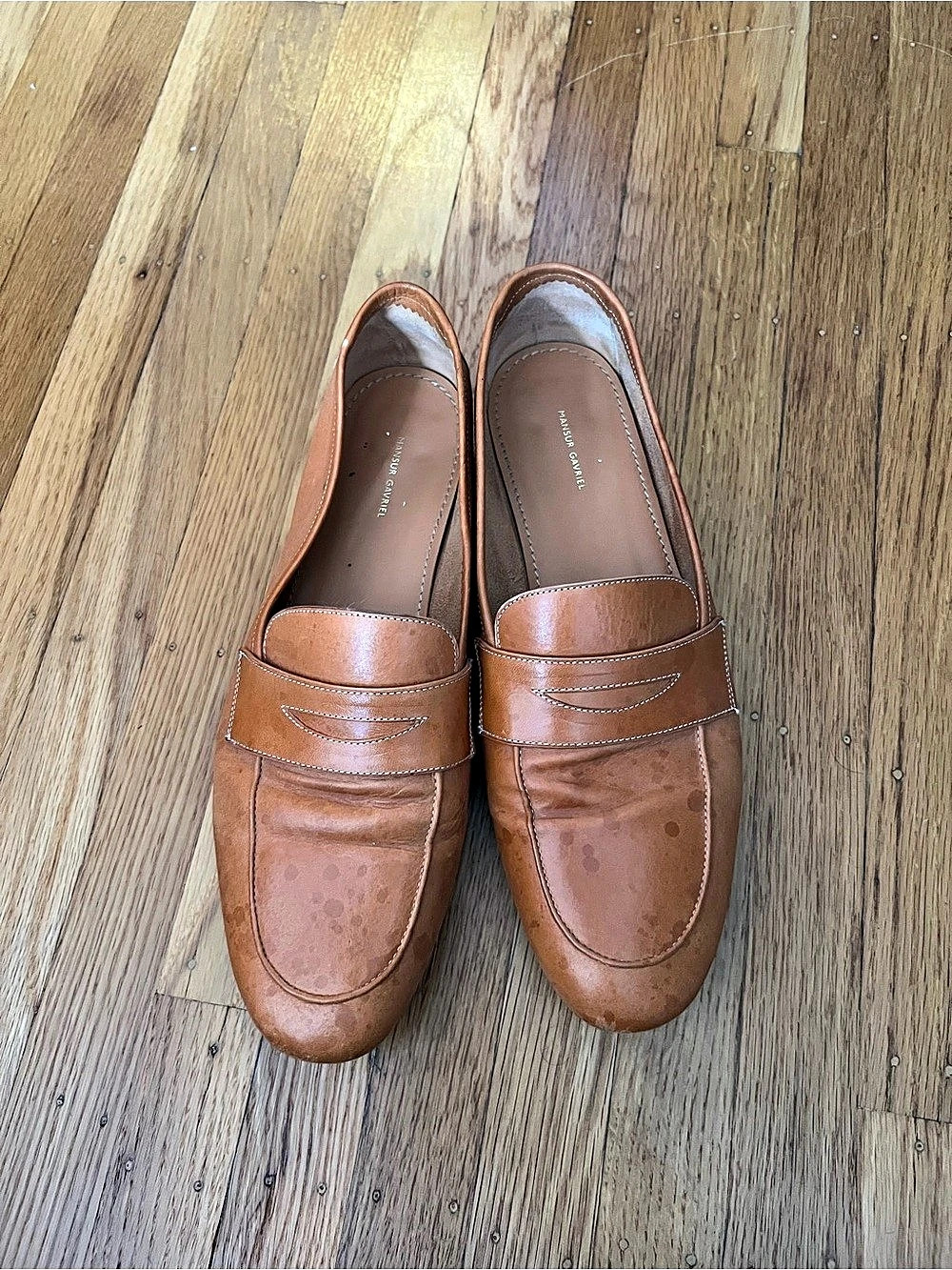Mansur Gavriel Brown Loafers